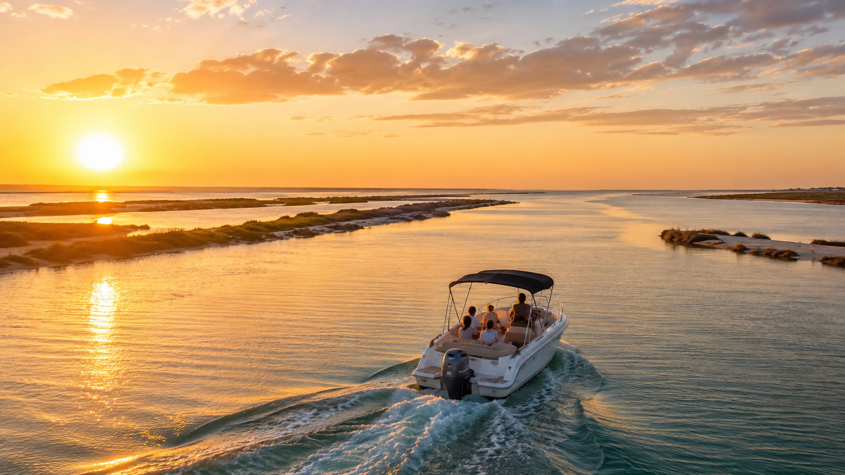 Barco na Ria Formosa, Faro, Algarve